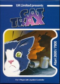 Cat Trax Atari 2600 US box art